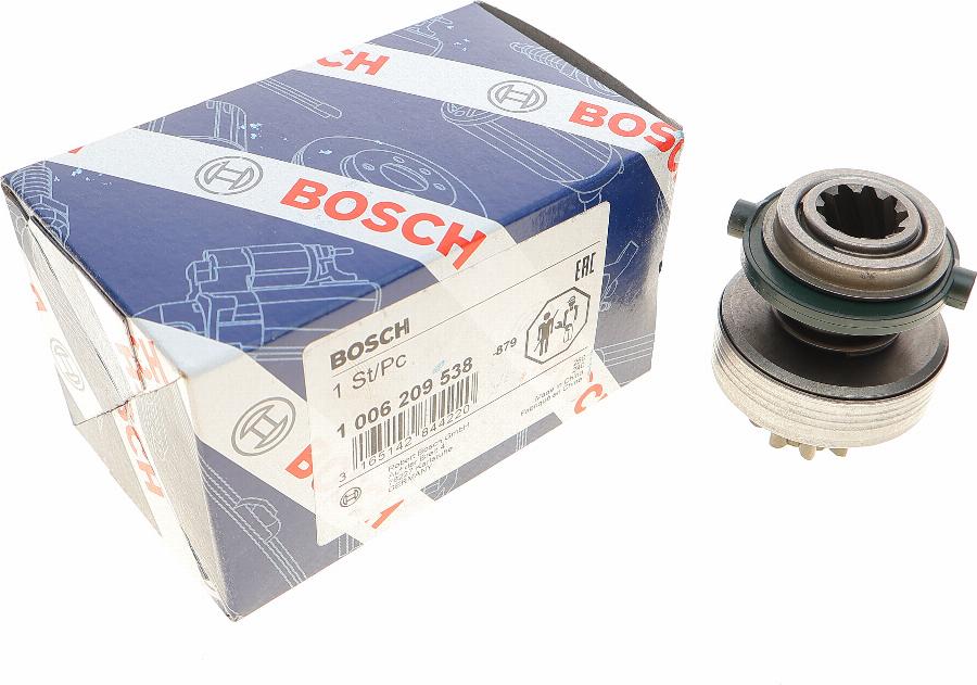 BOSCH 1 006 209 538 - Ведущая шестерня, бендикс, стартер autospares.lv