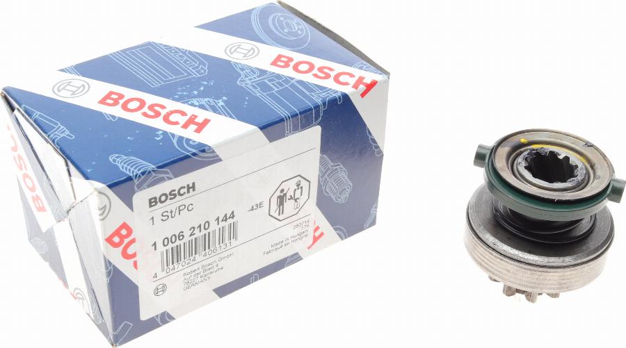 BOSCH 1 006 210 144 - Ведущая шестерня, бендикс, стартер autospares.lv