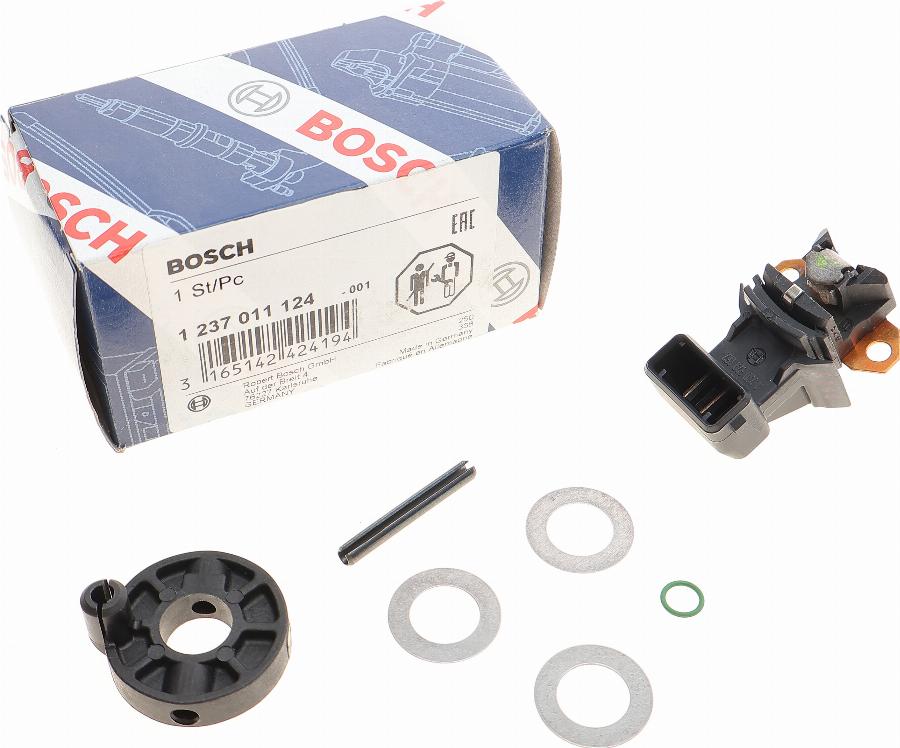 BOSCH 1 237 011 124 - Датчик импульсов, коленвал autospares.lv