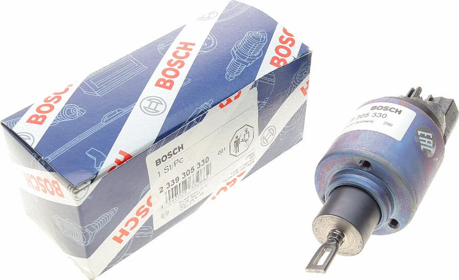 BOSCH 2 339 305 330 - Тяговое реле, соленоид, стартер autospares.lv