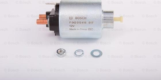 BOSCH F 042 010 416 - Тяговое реле, соленоид, стартер autospares.lv