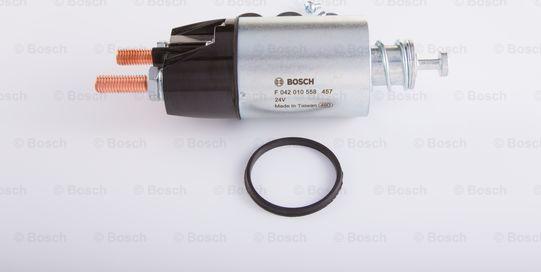 BOSCH F 042 010 558 - Тяговое реле, соленоид, стартер autospares.lv