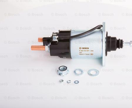 BOSCH F 042 010 577 - Тяговое реле, соленоид, стартер autospares.lv