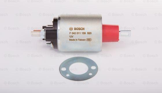 BOSCH F 042 011 159 - Тяговое реле, соленоид, стартер autospares.lv