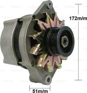 BOSCH F 042 301 140 - Генератор autospares.lv