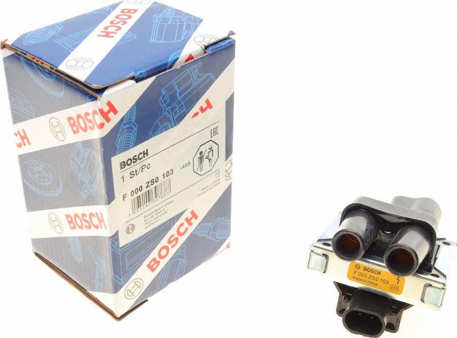 BOSCH F 000 ZS0 103 - Катушка зажигания autospares.lv