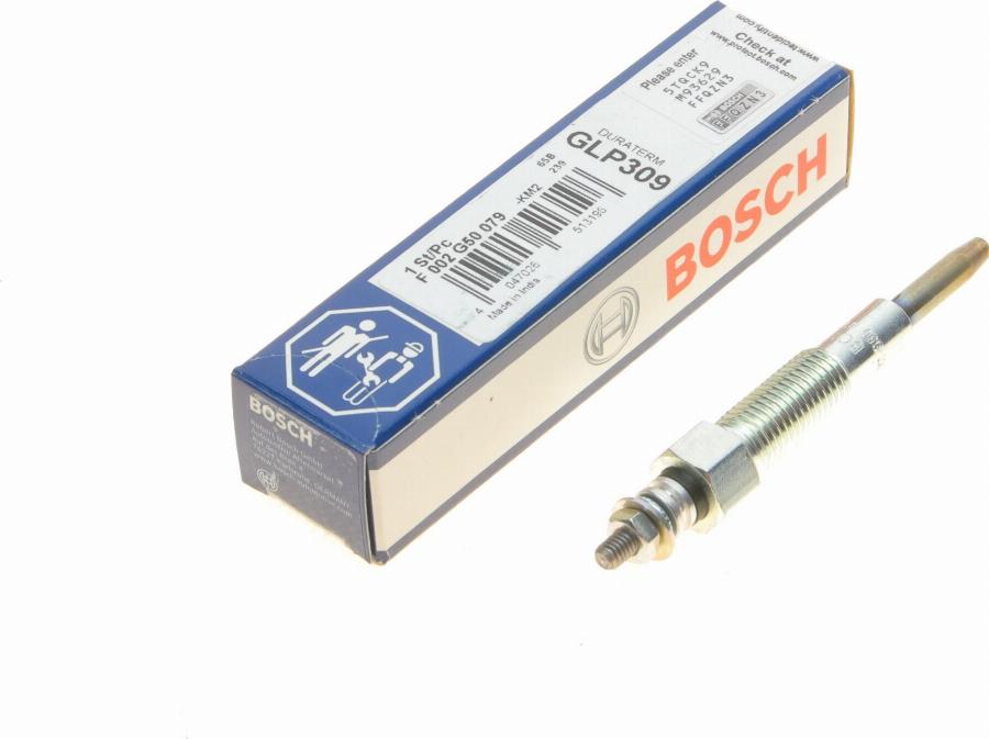 BOSCH F 002 G50 079 - Свеча накаливания autospares.lv