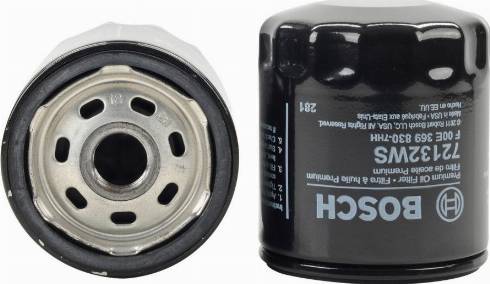 BOSCH F 00E 369 830 - Масляный фильтр autospares.lv