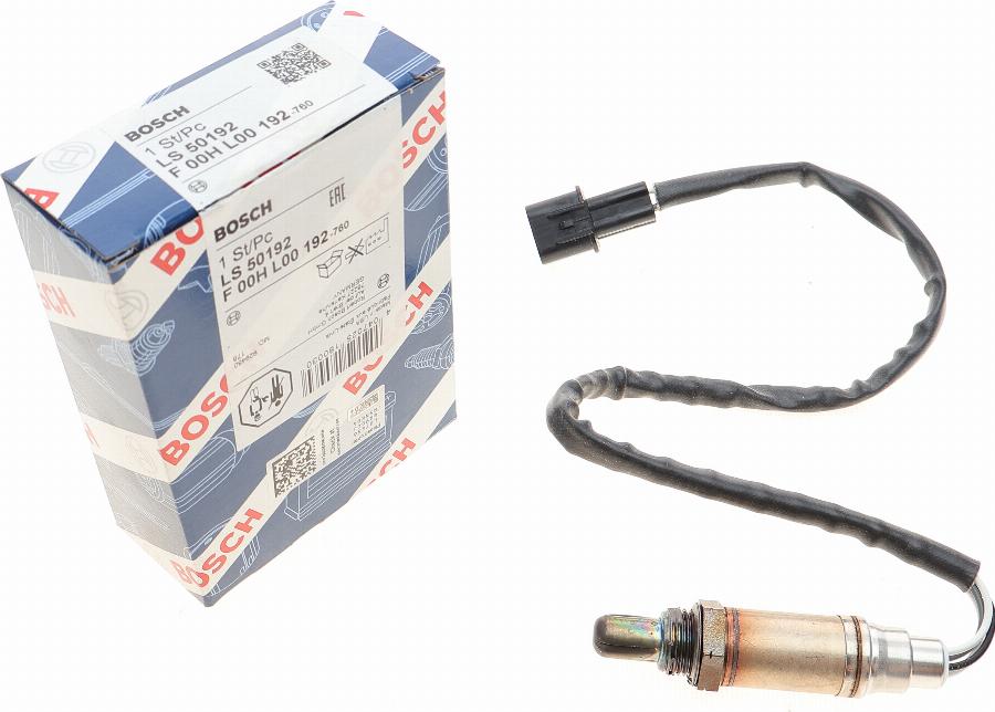 BOSCH F 00H L00 192 - Лямбда-зонд, датчик кислорода autospares.lv