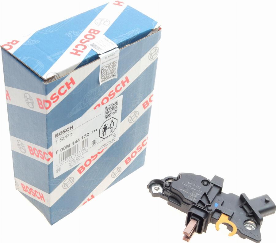 BOSCH F 00M 144 172 - Регулятор напряжения, генератор autospares.lv