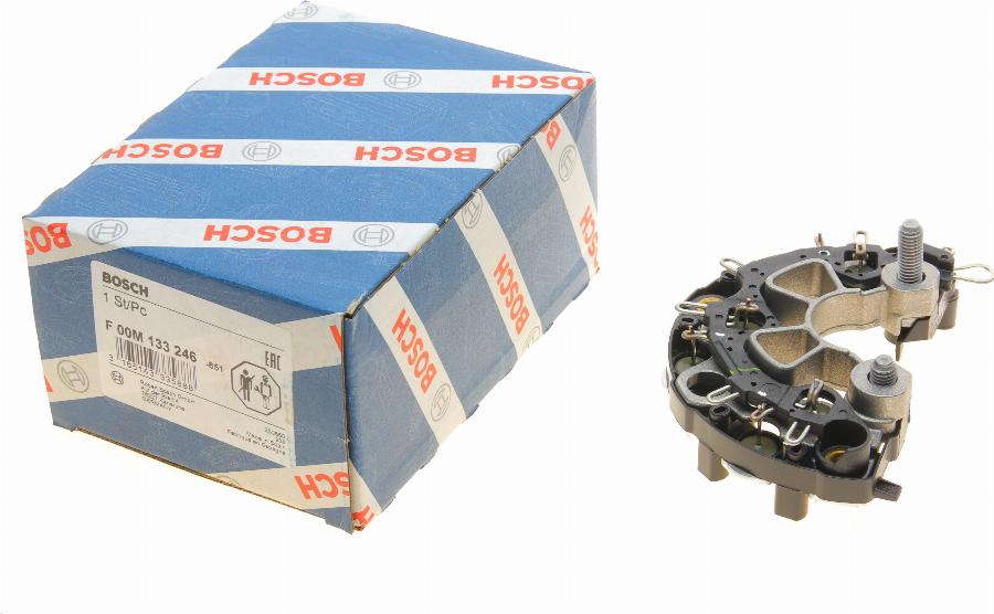 BOSCH F 00M 133 246 - Выпрямитель, диодный мост, генератор autospares.lv