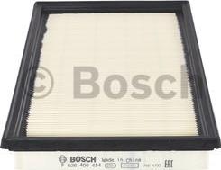 BOSCH F 026 400 454 - Воздушный фильтр, двигатель autospares.lv