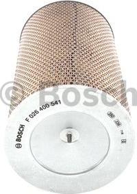 BOSCH F 026 400 541 - Воздушный фильтр, двигатель autospares.lv