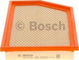 BOSCH F 026 400 586 - Воздушный фильтр, двигатель autospares.lv