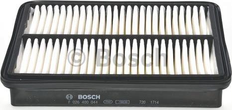 BOSCH F 026 400 044 - Воздушный фильтр, двигатель autospares.lv