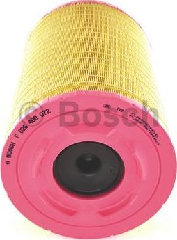 BOSCH F 026 400 072 - Воздушный фильтр, двигатель autospares.lv