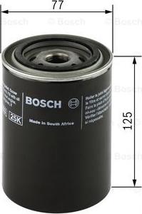 BOSCH F 026 400 392 - Воздушный фильтр, двигатель autospares.lv