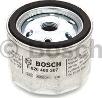 BOSCH F 026 400 307 - Воздушный фильтр, турбокомпрессор autospares.lv