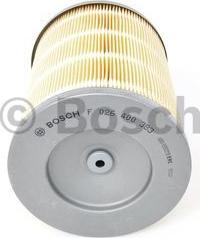 BOSCH F 026 400 383 - Воздушный фильтр, двигатель autospares.lv