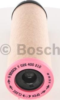 BOSCH F 026 400 210 - Фильтр добавочного воздуха autospares.lv