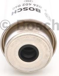 BOSCH F 026 402 040 - Топливный фильтр autospares.lv