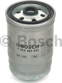 BOSCH F 026 402 043 - Топливный фильтр autospares.lv