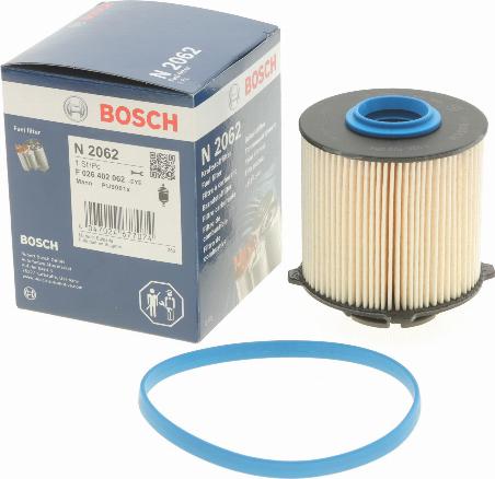 BOSCH F 026 402 062 - Топливный фильтр autospares.lv