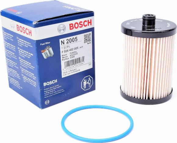 BOSCH F 026 402 005 - Топливный фильтр autospares.lv