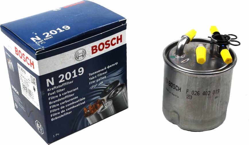 BOSCH F 026 402 019 - Топливный фильтр autospares.lv