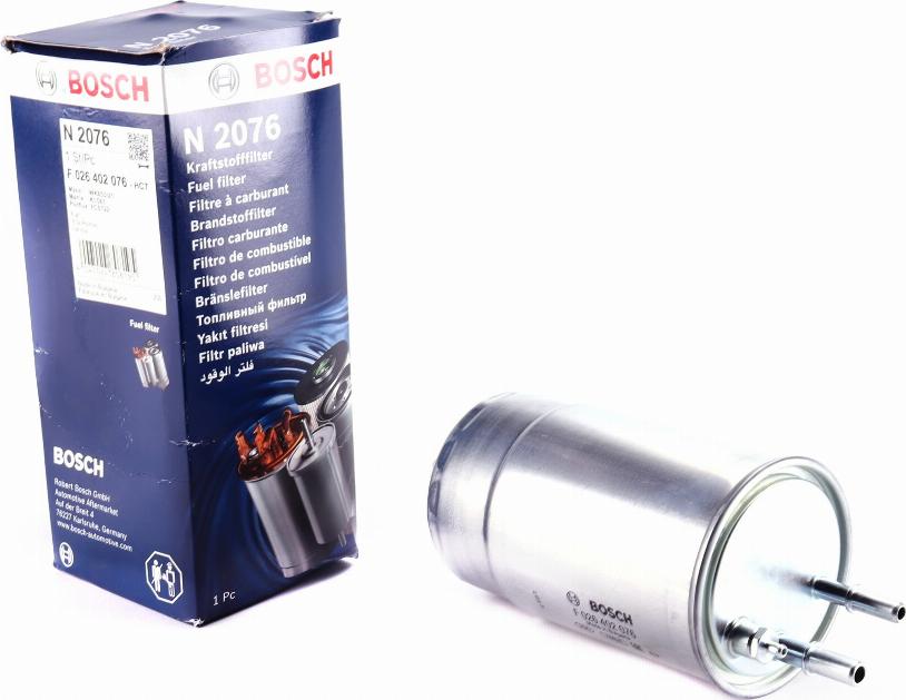 BOSCH F 026 402 076 - Топливный фильтр autospares.lv