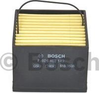 BOSCH F 026 402 149 - Топливный фильтр autospares.lv