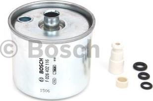 BOSCH F 026 402 116 - Топливный фильтр autospares.lv