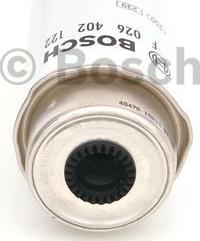 BOSCH F 026 402 122 - Топливный фильтр autospares.lv