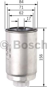 BOSCH F 026 402 176 - Топливный фильтр autospares.lv