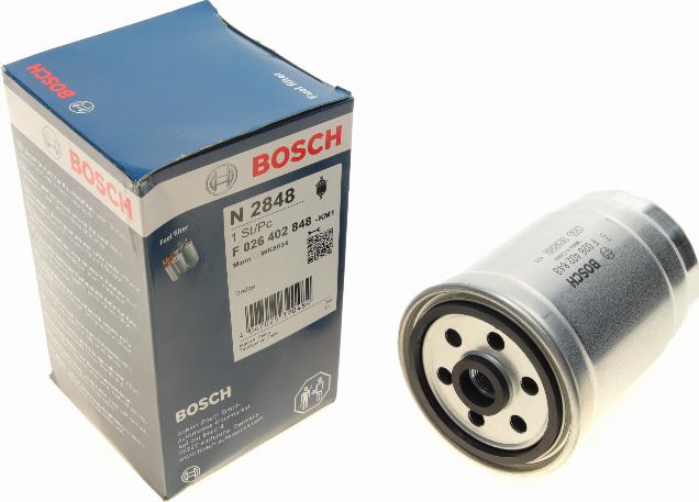 BOSCH F 026 402 848 - Топливный фильтр autospares.lv