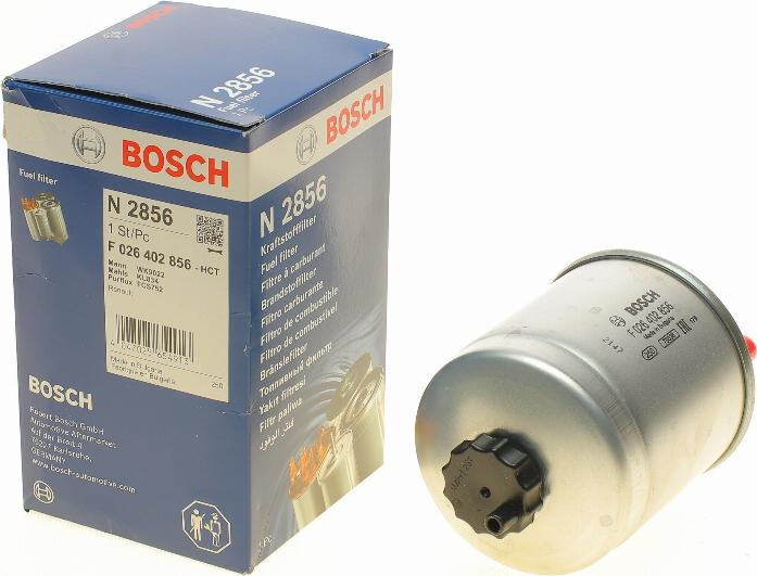 BOSCH F 026 402 856 - Топливный фильтр autospares.lv