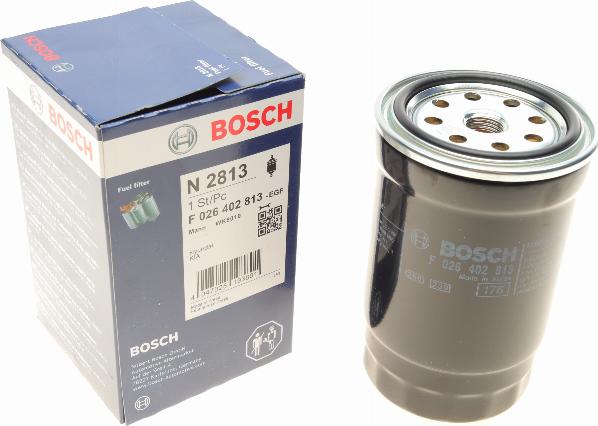 BOSCH F 026 402 813 - Топливный фильтр autospares.lv