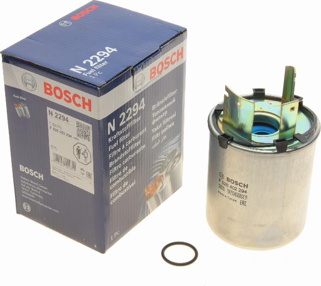 BOSCH F 026 402 294 - Топливный фильтр autospares.lv