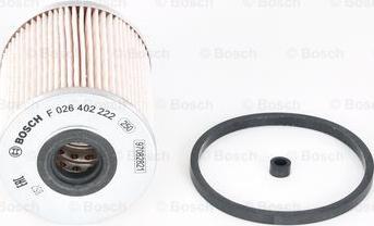 BOSCH F 026 402 222 - Топливный фильтр autospares.lv