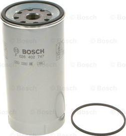 BOSCH F 026 402 747 - Топливный фильтр autospares.lv