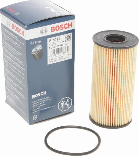 BOSCH F 026 407 014 - Масляный фильтр autospares.lv