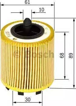 Mann-Filter HU 69/1 - Масляный фильтр autospares.lv