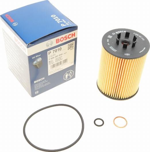 BOSCH F 026 407 010 - Масляный фильтр autospares.lv