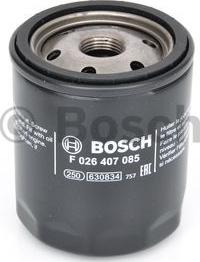 BOSCH F 026 407 085 - Масляный фильтр autospares.lv