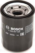 BOSCH F 026 407 025 - Масляный фильтр autospares.lv