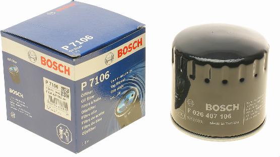 BOSCH F 026 407 106 - Масляный фильтр autospares.lv