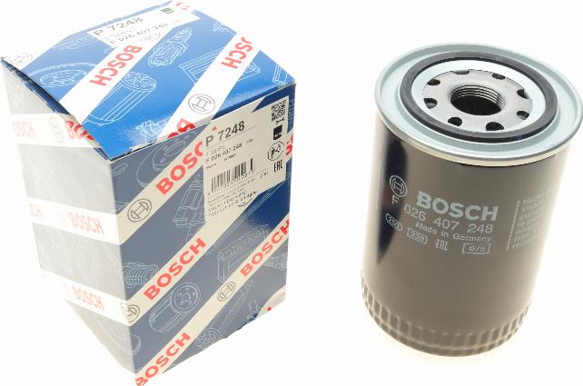 BOSCH F 026 407 248 - Масляный фильтр autospares.lv