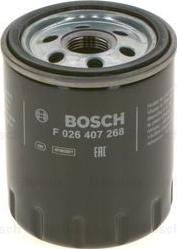 BOSCH F 026 407 268 - Масляный фильтр autospares.lv