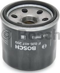 BOSCH F 026 407 209 - Масляный фильтр autospares.lv