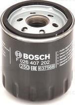 BOSCH F 026 407 202 - Масляный фильтр autospares.lv